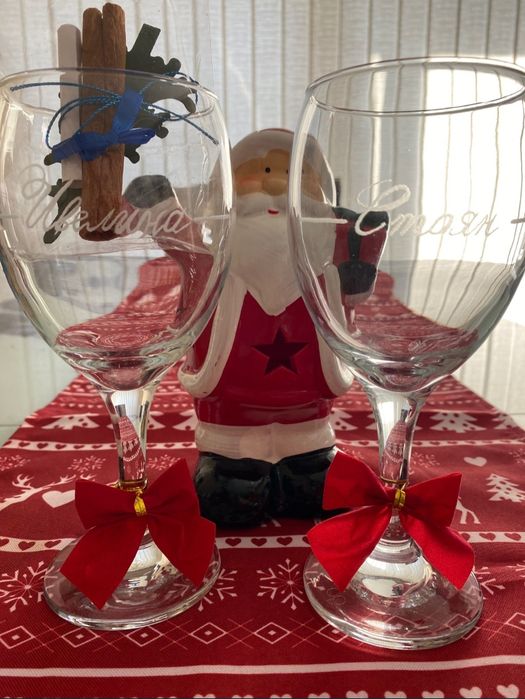 Ръчно гравиране на чаши