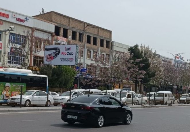 Andijonda bilbordlarda reklama//tashqi reklama xizmati