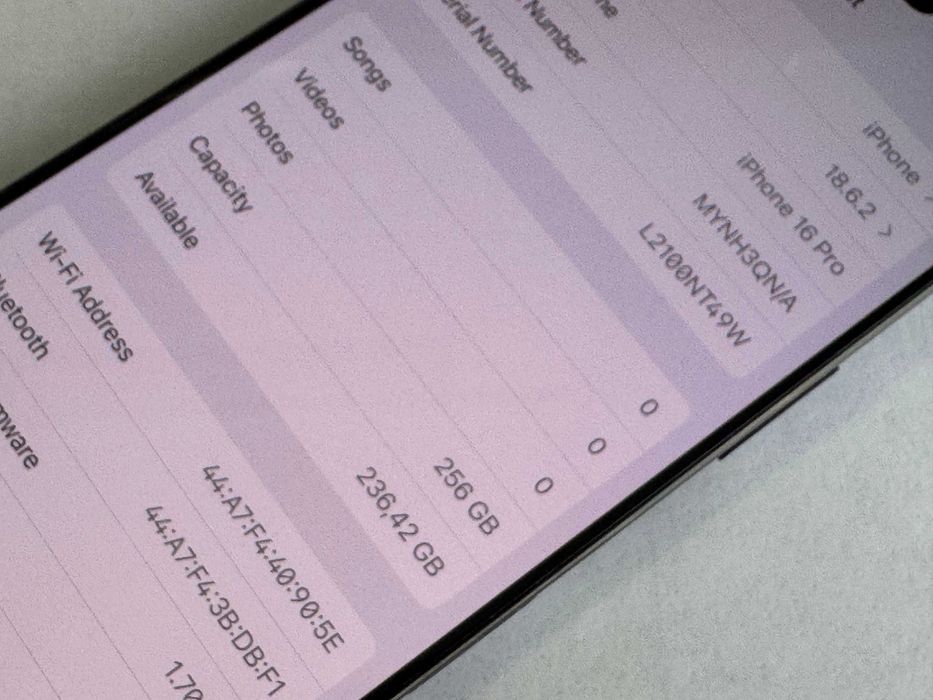 iPhone 16 Pro 256gb 100% батерия.Гаранция