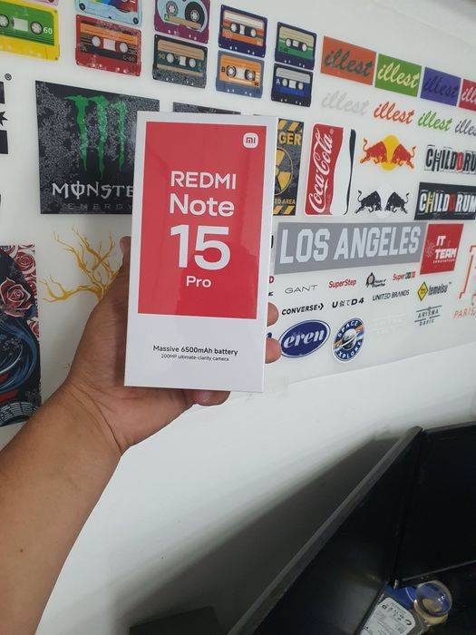 Yangi Redmi Note 15 Pro (8/256 GB, 6500 mAh) – Yangi, qutida!