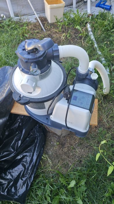 Vand piscina intex 457x122+pompa cu nisip