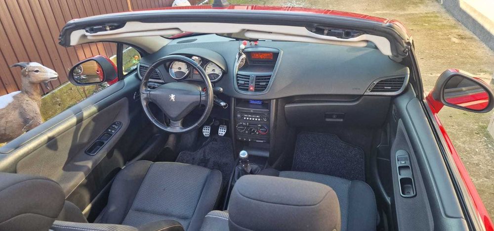 Peugeot 207cc cabrio 1.6 benzina