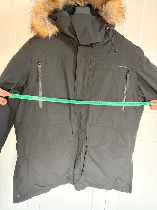 Geacă Parka Quechua NH900 -20°C impermeabilă, negru 3XL, ca noua