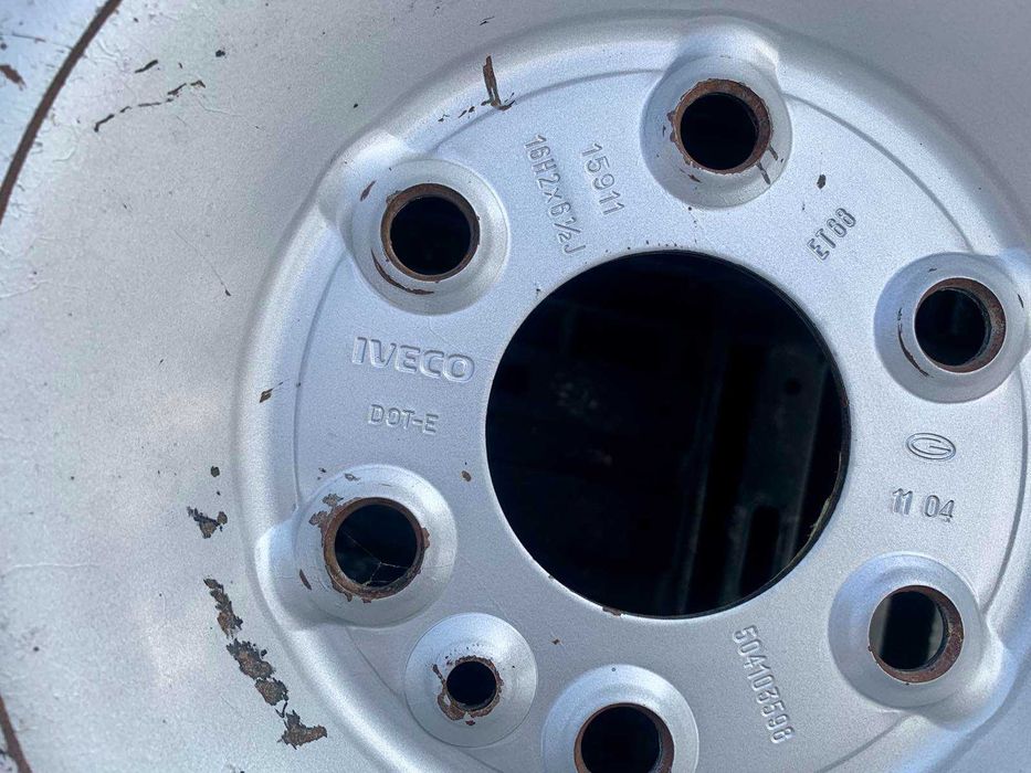 Оригинална джанта 16цола ЕТ68 6x125 за Iveco Daily(2006-2025)