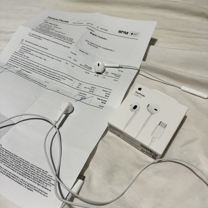Casti Apple Earpods