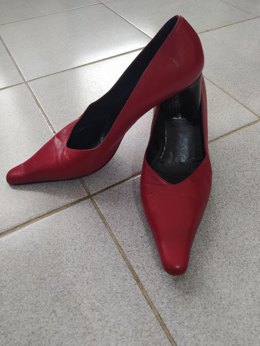 Елегантни дамски кожени обувки Coline