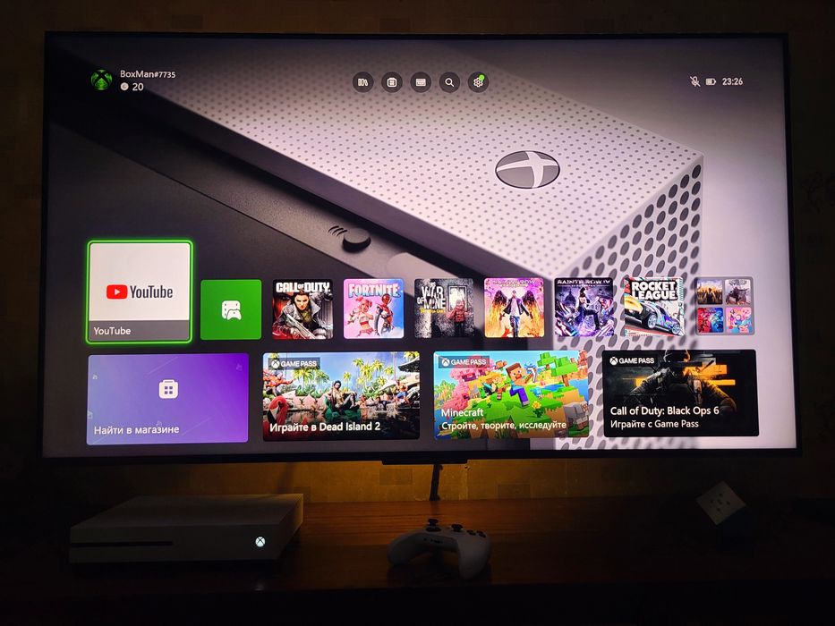 Бокс с играми на 1TB