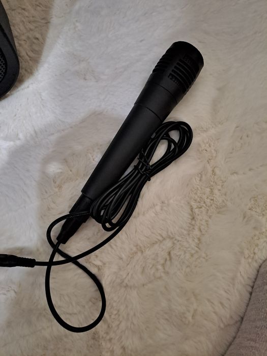 Караоке Bluetooth колонка с LED, микрофон и радио 20WКараоке Bluetooth колонка с LED, микрофон и радио 20W