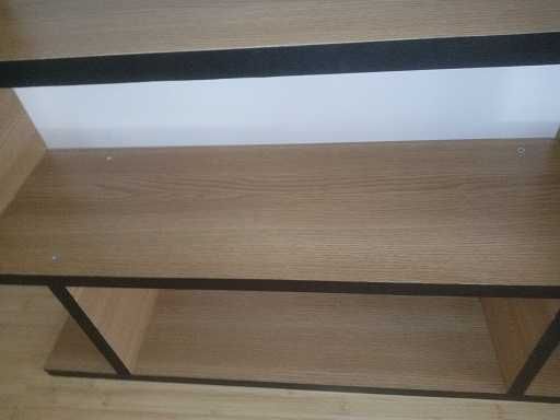 Etajera din pal nuanta stejar, patru niveluri