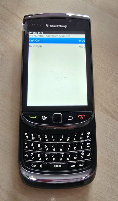 BlackBerry 9800 Torch, life timer 0.00 мин., чисто нови, без батерии