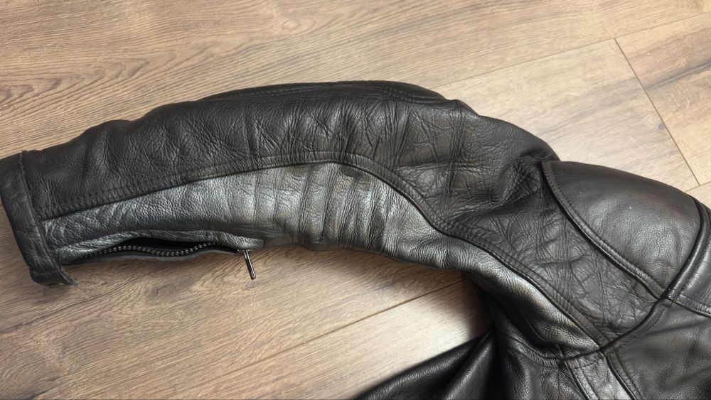 Кожено мото яке Louis Cafe Racer ретро стил