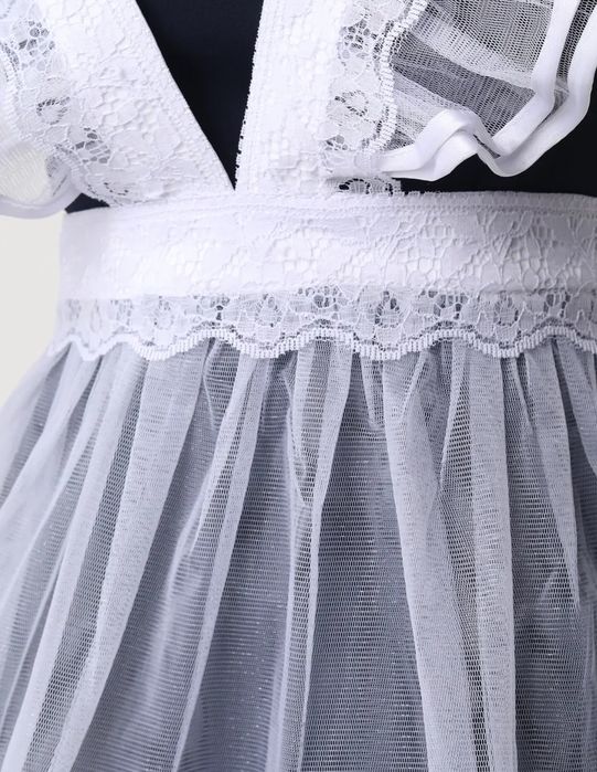 Фартук Школьный Белый