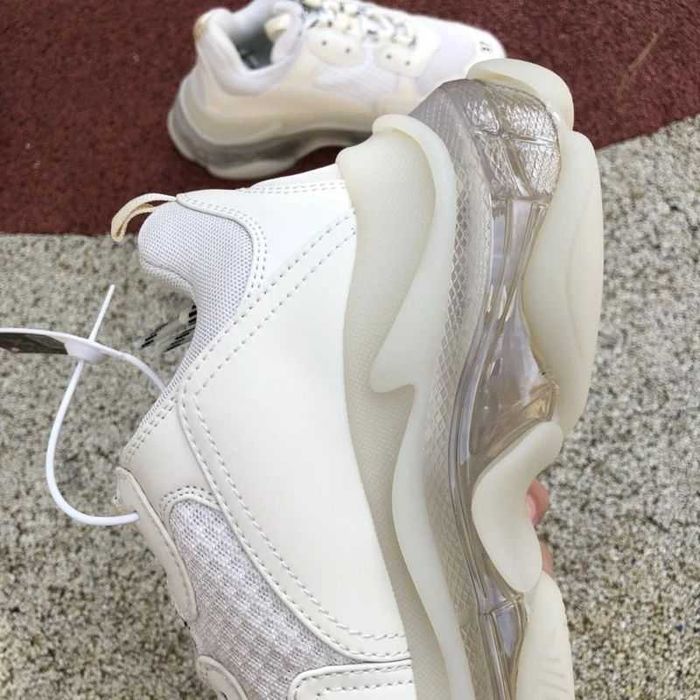 Balenciaga Triple S - White/Brown/Cream