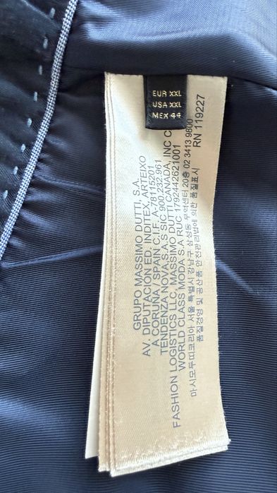 Продам кожаную куртку Massimo Dutti размер XXL