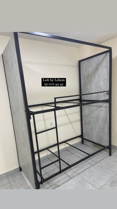 Кровать Двухяърусное  двухярусное железное кроват ikki qavatli krovat