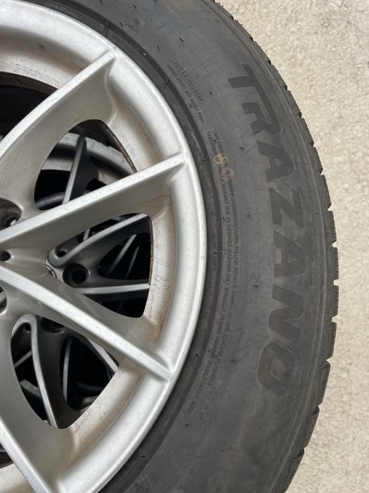 Jante 17 originale bmw x3 , 5x120 , anvelope iarna 225 60 17 dot 2024