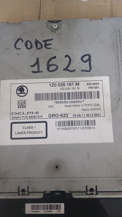 Radio MP3 CD player Skoda Octavia Swing