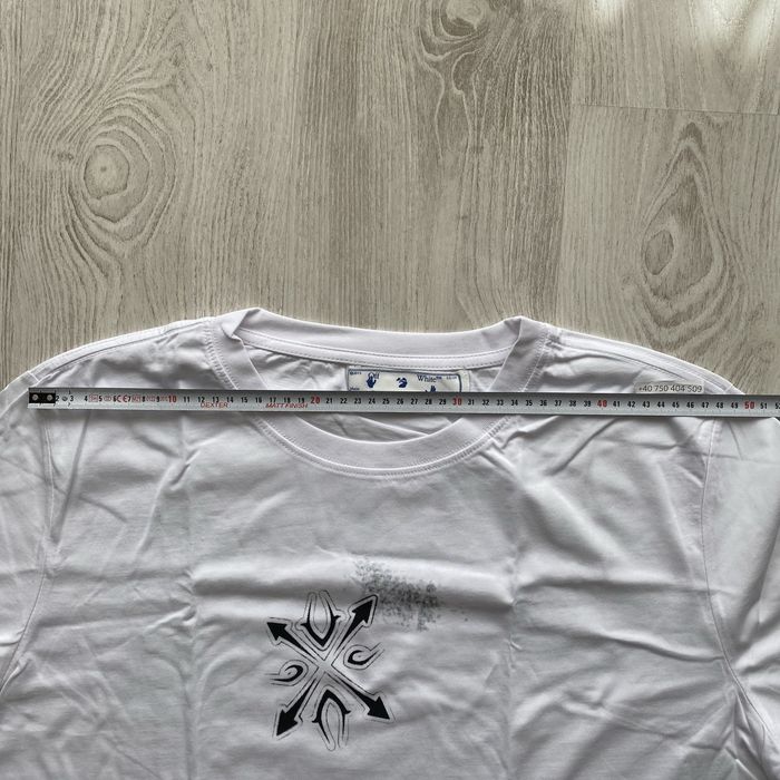 Tricou Off-White Alb XL