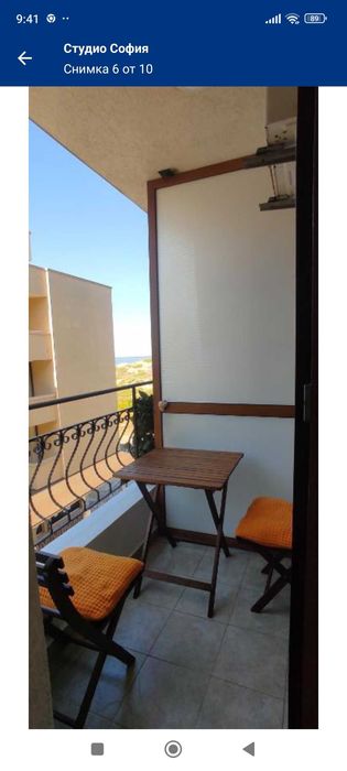 Дава се под наем Едностаен апартамент в Приморско - 33 кв.м за 204 € - Снимка #4