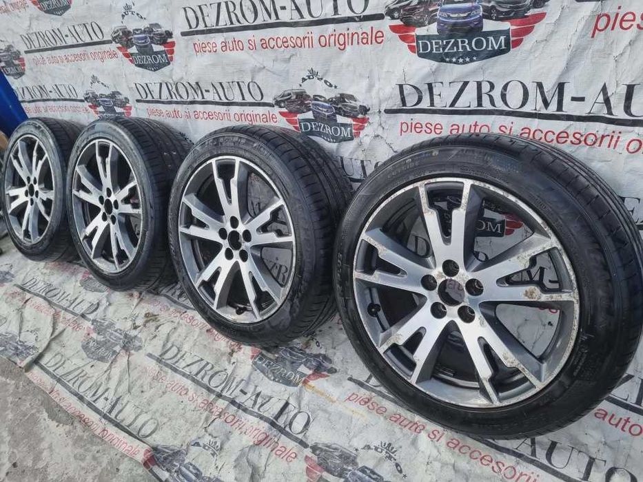 Jante aliaj 9674272577 R18 5x108 cu anvelope vara Peugeot Citroen