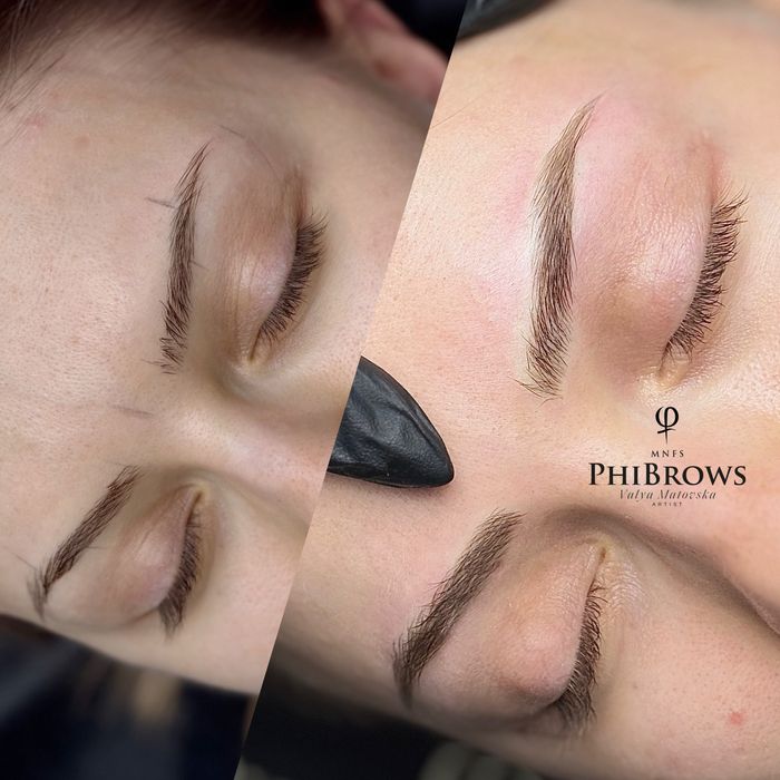 Процедура Микроблейдинг PhiBrows / перманентен грим / PMU вежди