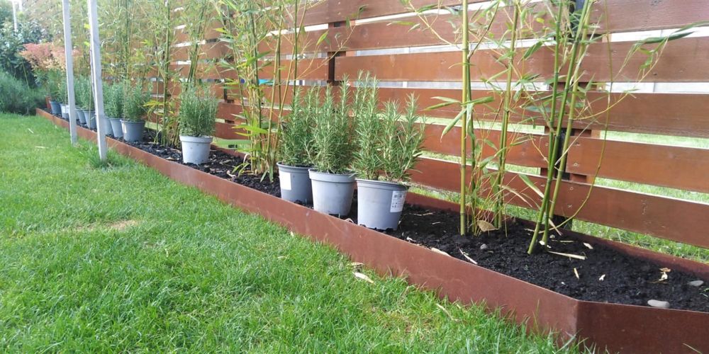 Jardiniere, ghice si obiecte diverse din otel corten