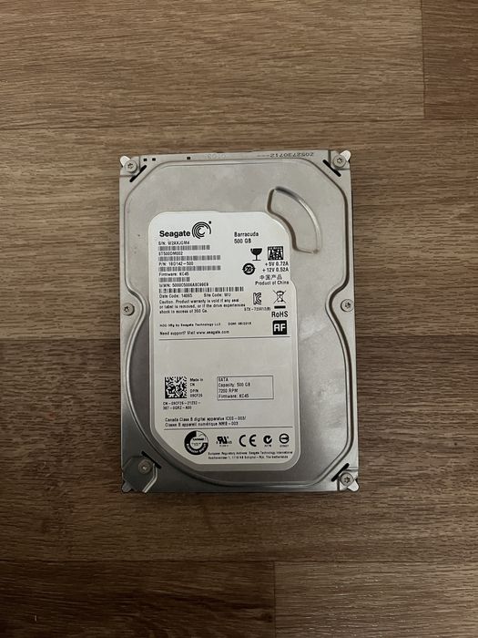 Seagate/Baracuda 500gb Жесткий диск