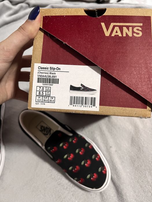 Vans Slip-On Cherry