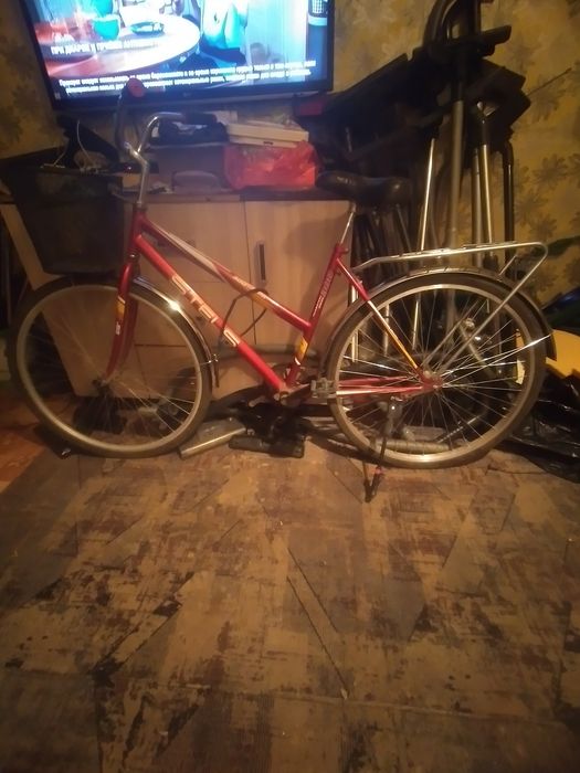 Взрослый велосипед марки СТЭЛС навигатор в идеале,