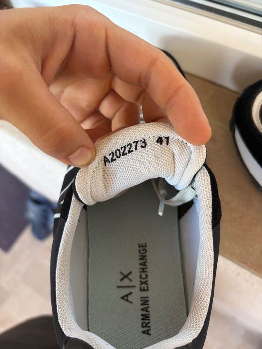 ARMANI EXCHANGE 41 номер AX EA7 обувки без забележка нови