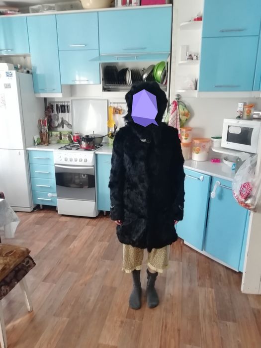 Продам шубу кролик