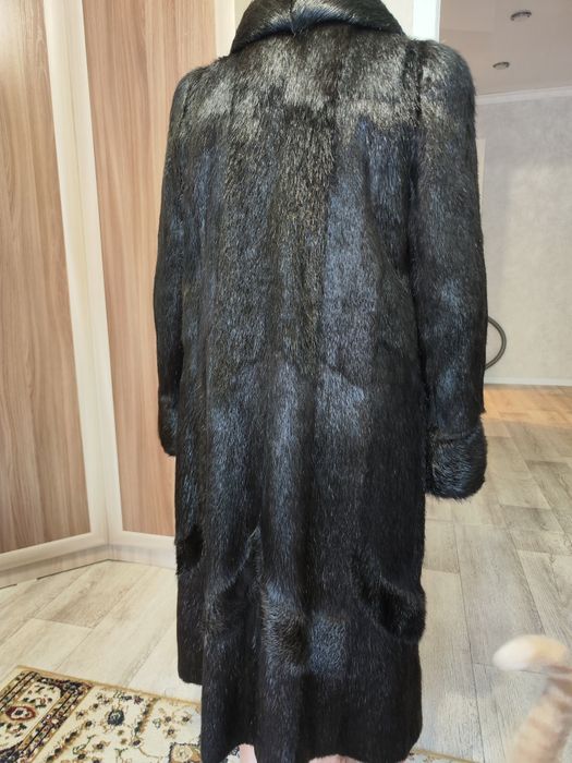 Шуба из стриженной нутрии