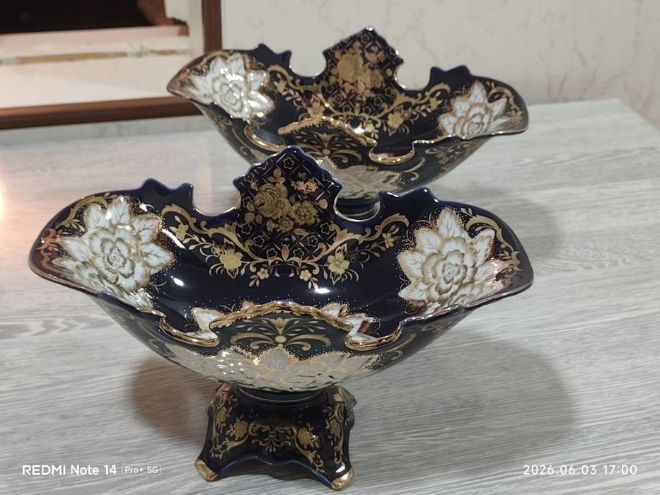 Набор ваз для фруктов и конфет Sirong Ceramics сотилади.