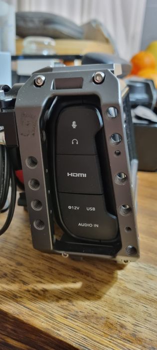 Blackmagic Pocket 4K + Metabones speedbooster Canon EF0.64x