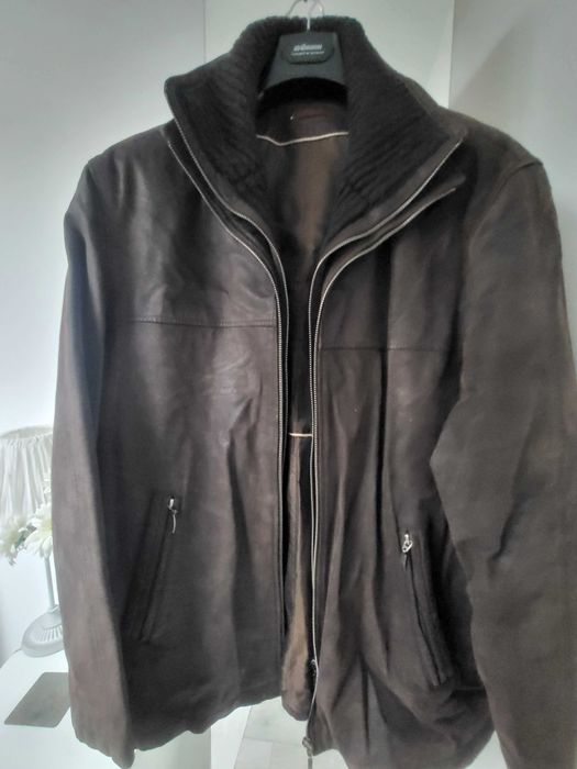Haina pentru iarna , captusita, imitatie piele intoarsa, marime XL