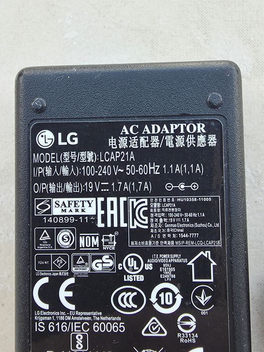 Alimentator LG 19,5V 1,7A mufa cu pin