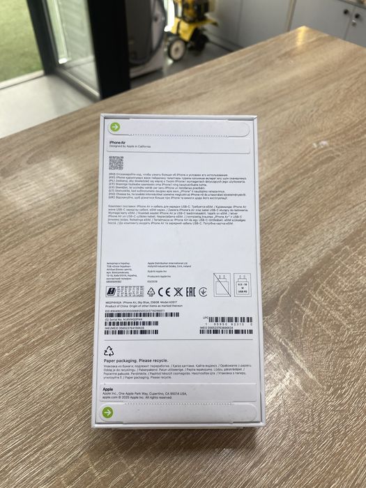 Apple Iphone Air 256gb (A4)