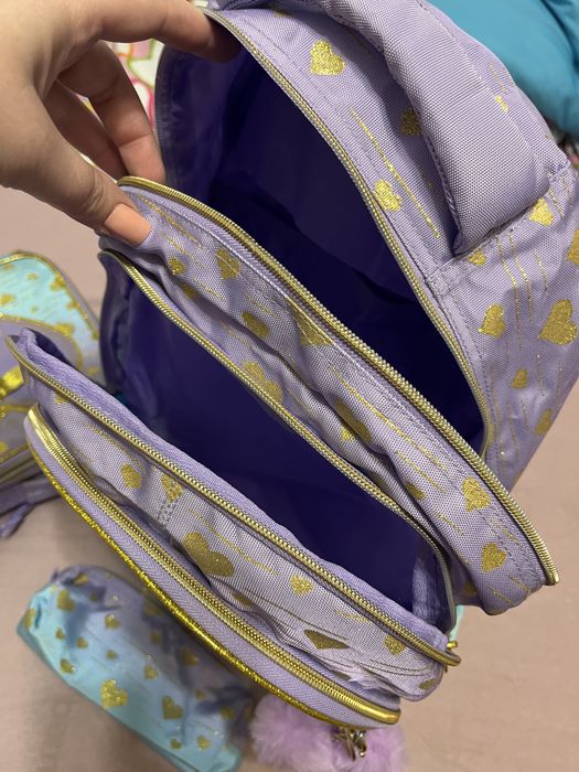 Set ghiozdan cu roti din silicon