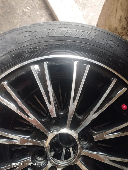 Резина летняя с дисками