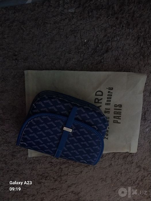 Сумка Goyard синего цвета