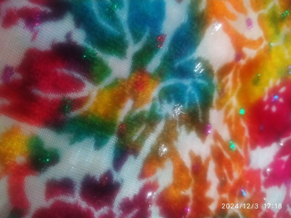 Ткань с блёстками"миллионерша"