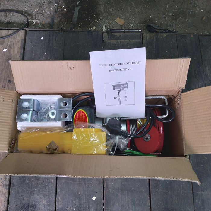 Таль электрическая лебёдка