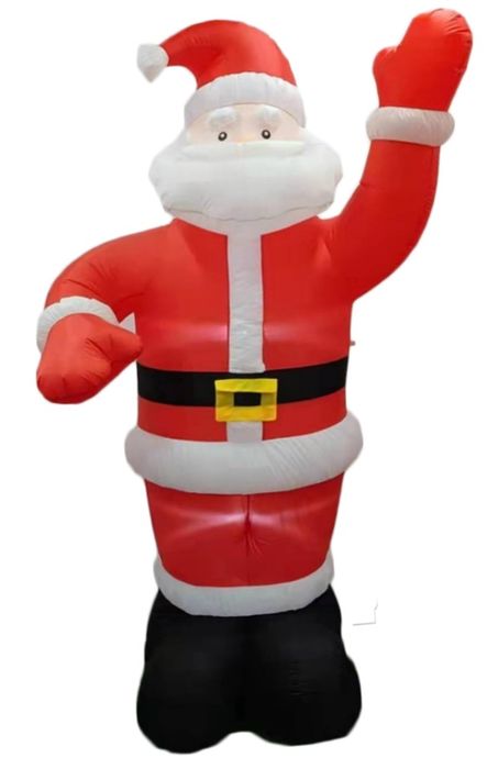 Надуваем ДЯДО КОЛЕДА и СНЕЖЕН ЧОВЕК - 180, 210 и 240 см