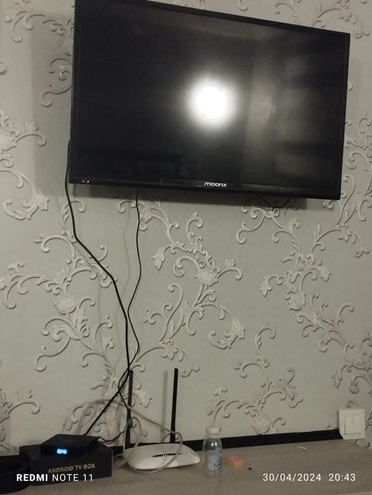 Tv Moonx 32 li + smartbox Android