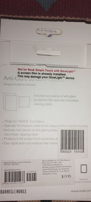 Anti glare screen protector kit