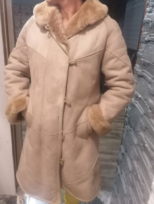 Cojoc piele blana naturala (aleindelon)