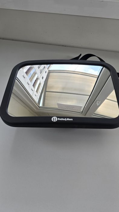 Oglinda rotativa de masina Petite&Mars pentru supraveghere copil