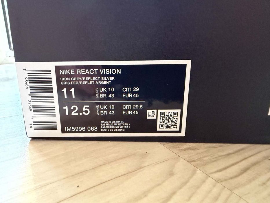 Nike React  Vision