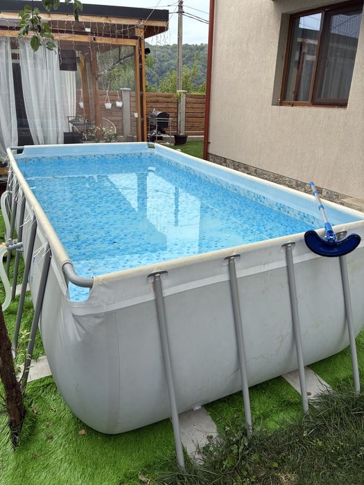 Piscina Bestway 400/200/100 cu sistem filtrare intex C1000
