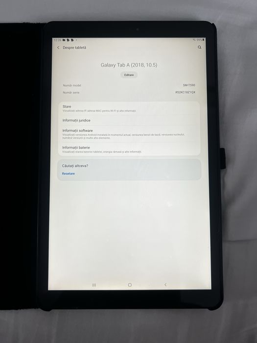 Tableta samsung galaxy tag A 10.5
